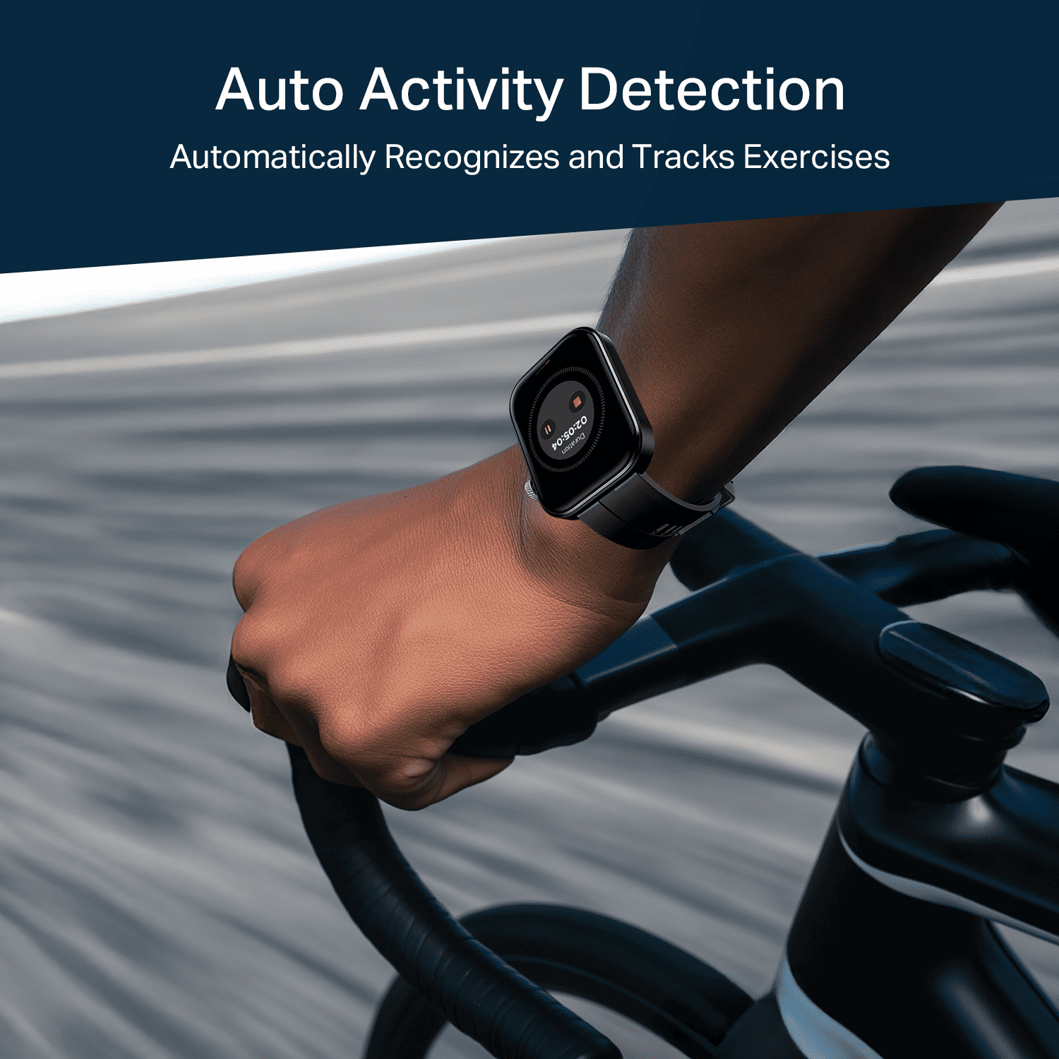 boAt Chrome Endeavour | Smartwatch with 1.96" AMOLED Display, AI Coach, Auto Activity Detection & Turn-by-Turn Navigation