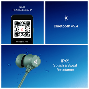 boAt Rockerz 301 ANC | Wireless Neckband Earphones with 40 Hours Playback, 30dB ANC & BEAST™ Mode
