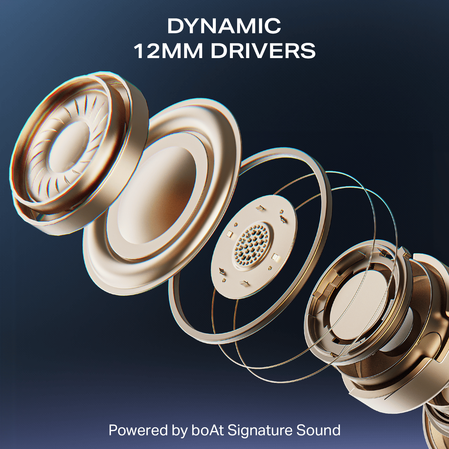 boAt Airdopes Prime 700 ANC | Wireless Earbuds with 50 Hours Playback, 48dB Hybrid ANC, 6 Mics & Multipoint Connectivity