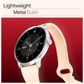 boAt Chrome Iris | Smartwatch with 1.32" AMOLED Display, 1000 nits brightness & Wellness Tracking