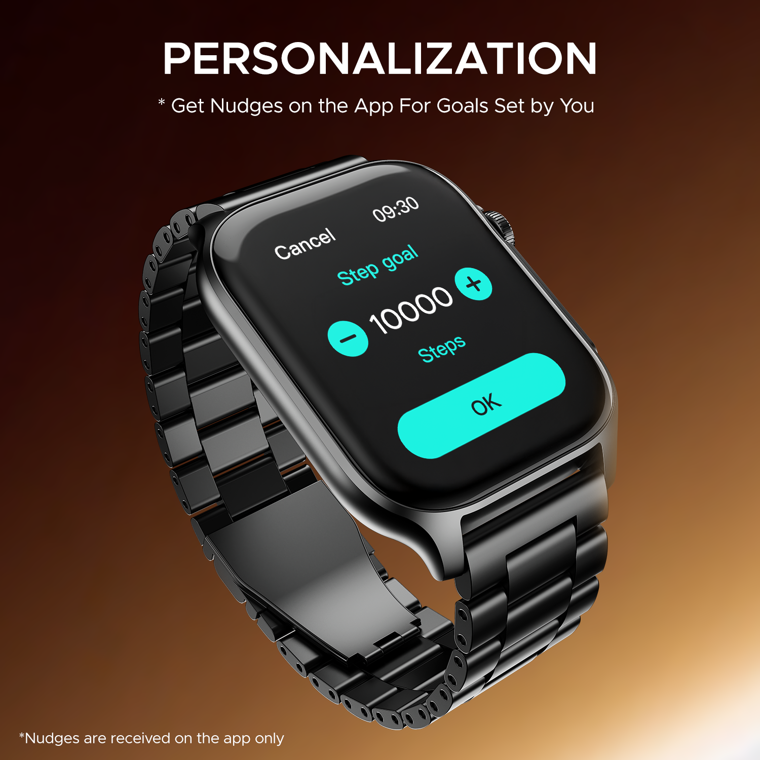 boAt Ultima Ember | Smartwatch with 1.96" AMOLED Display, Cloud Watch Faces, Functional Crown, BT Calling