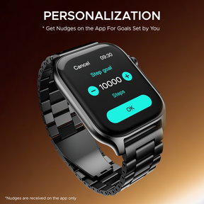 boAt Ultima Ember | Smartwatch with 1.96" AMOLED Display, Cloud Watch Faces, Functional Crown, BT Calling