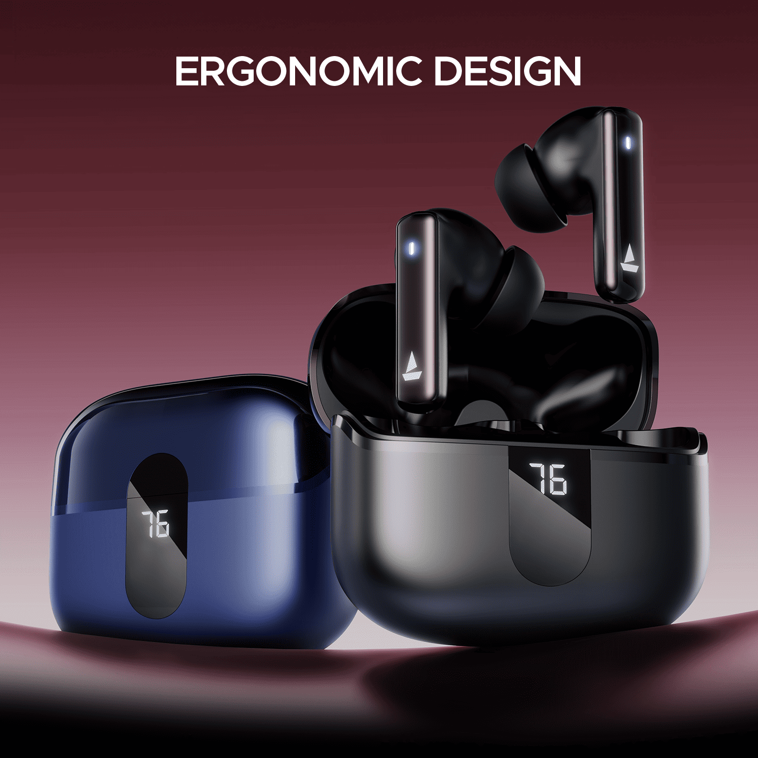 boAt Airdopes Plus 318 | Wireless Earbuds with 100 Hours Playback, 4 Mics with ENx™ Technology, BEAST™ Mode