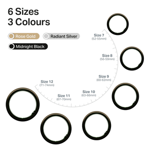 Smart Ring Active Plus | Smart Ring with Health Monitoring, Wireless Charging, Stainless Steel Build