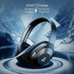 boAt Nirvana 751 ANC | Wireless Headphone with 40 mm drivers, 65 Hours (54 Hours with ANC), Type C, Dual Compatibility