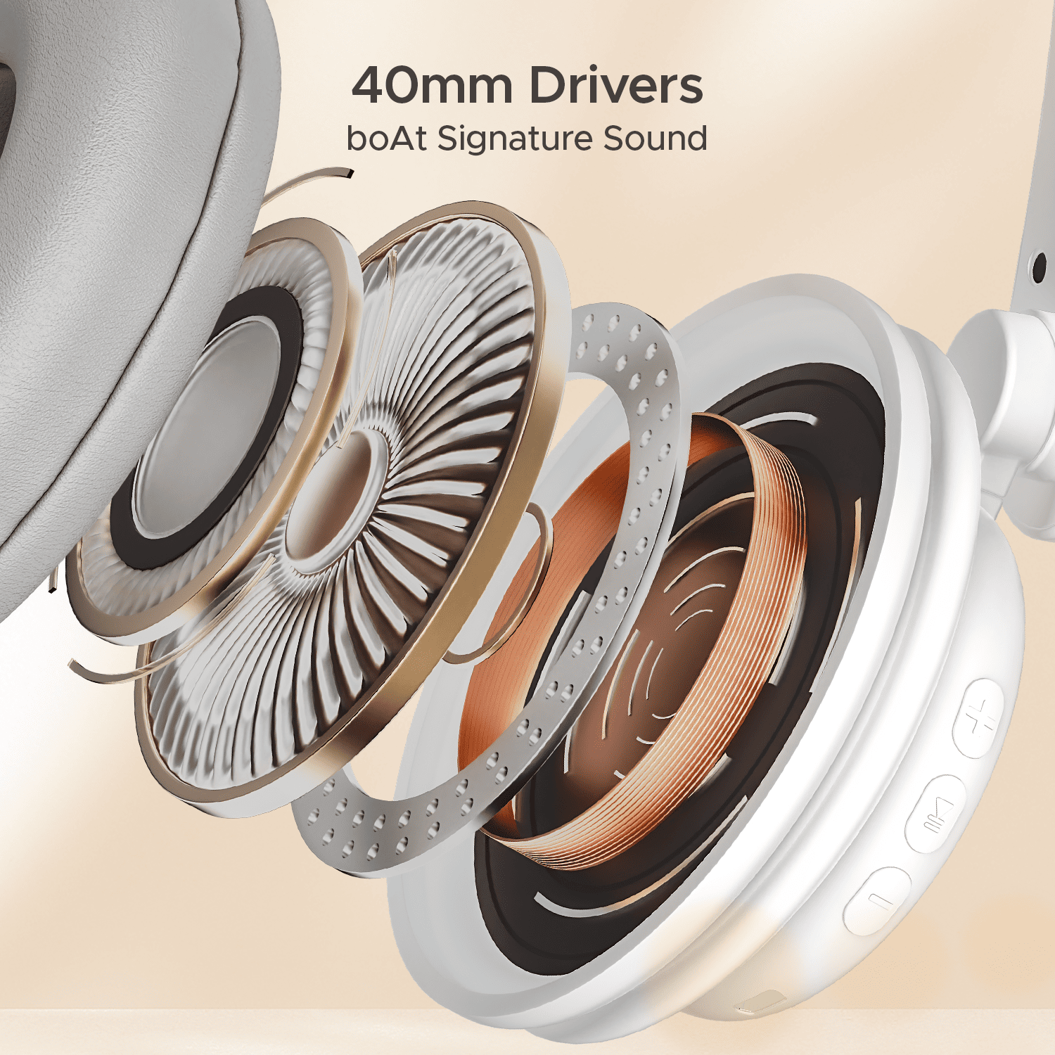 boAt Rockerz 450 Pro | Wireless Headphone with 40mm Massive Drivers, Mountainous Playback Upto 70 Hours, Asap Charge