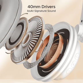 boAt Rockerz 450 Pro | Wireless Headphone with 40mm Massive Drivers, Mountainous Playback Upto 70 Hours, Asap Charge