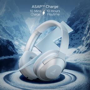 boAt Nirvana 751 ANC | Wireless Headphone with 40 mm drivers, 65 Hours (54 Hours with ANC), Type C, Dual Compatibility
