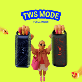 boAt Stone Arc | Portable Bluetooth Speaker with 20W Sound, 12H Playback & RGB LEDs