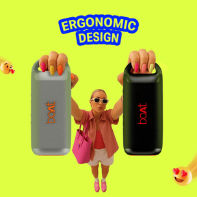 boAt Stone Arc Pro | Portable Bluetooth Speaker with 25W Sound, 12H Playback & RGB LEDs