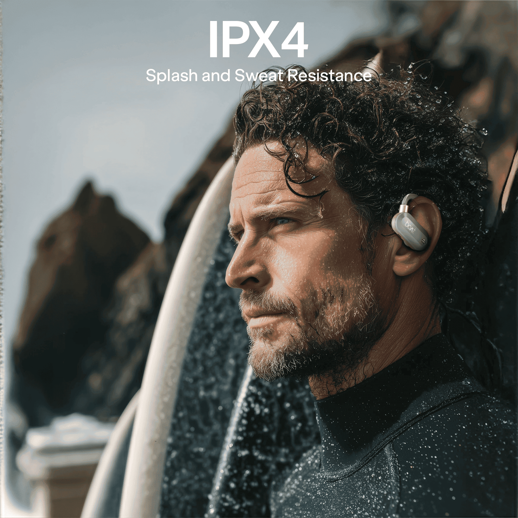 boAt Rockerz 261 Pro | Wireless Earphone with 15 Hours Playback, ASAP™ Charge, 14.8mm Drivers, Bluetooth v5.3, ENx™ Tech (Perfect for Outdoor Sports)