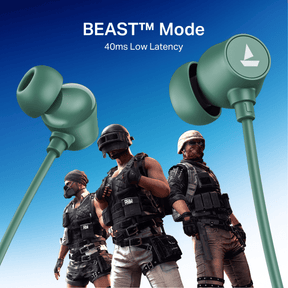 boAt Rockerz 301 ANC | Wireless Neckband Earphones with 40 Hours Playback, 30dB ANC & BEAST™ Mode