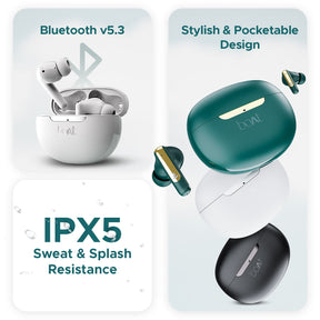 boAt Airdopes 141 ANC | Wireless Earbuds with Active Noise Cancellation up to 32dB, 42 Hours Playback, BEAST™️ Mode