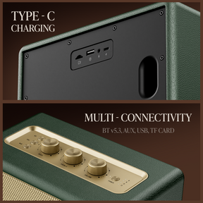 boAt Stone Opus | Portable Bluetooth Speaker with 80W boAt Signature Sound, Built-in Subwoofer, 12 Hours Playback