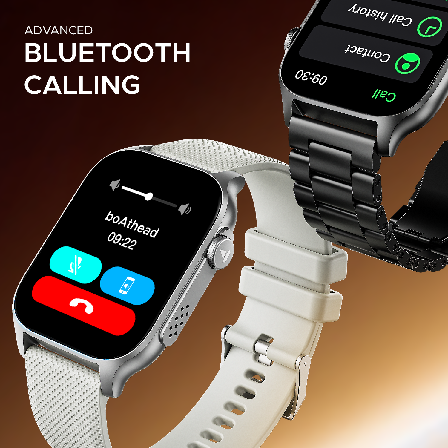 boAt Ultima Ember | Smartwatch with 1.96" AMOLED Display, Cloud Watch Faces, Functional Crown, BT Calling