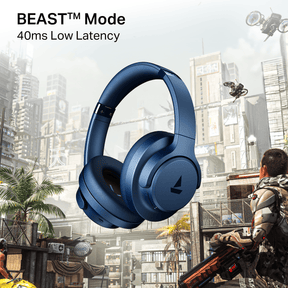 boAt Rockerz 512 ANC | Wireless Headphones with 40dB Hybrid ANC, 80H Playback & boAt Signature Sound