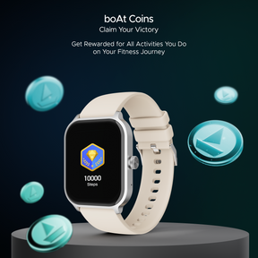 boAt Storm Call 3 Plus | Smartwatch with 1.96" HD Display, BT Calling, 700+ Activity Modes, SOS feature, Functional Crown