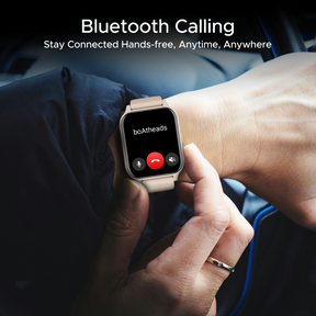 boAt Wave Call 2 Plus | Smartwatch with Bluetooth Calling, 1.96" HD Display, 100+ Sports Mode, Animated Watch Faces