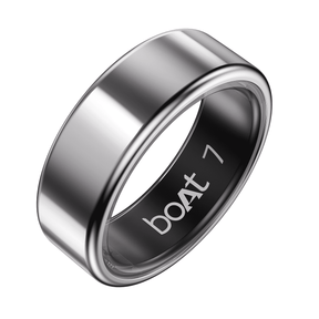 Smart Ring Active Plus | Smart Ring with Health Monitoring, Wireless Charging, Stainless Steel Build