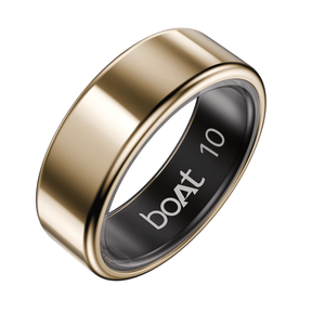 Smart Ring Active Plus | Smart Ring with Health Monitoring, Wireless Charging, Stainless Steel Build