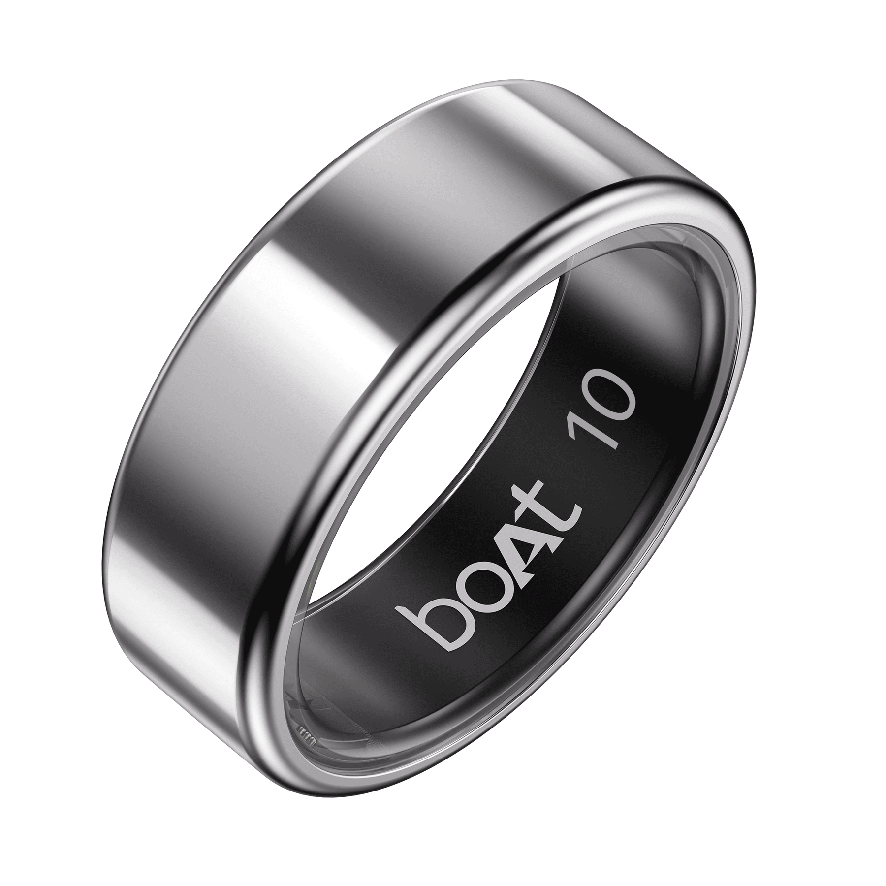 Smart Ring Active Plus | Smart Ring with Health Monitoring, Wireless Charging, Stainless Steel Build