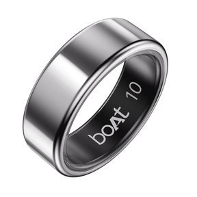 Smart Ring Active Plus | Smart Ring with Health Monitoring, Wireless Charging, Stainless Steel Build