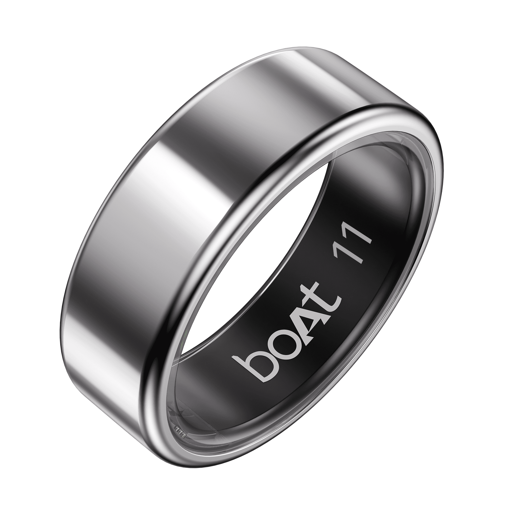 Smart Ring Active Plus | Smart Ring with Health Monitoring, Wireless Charging, Stainless Steel Build