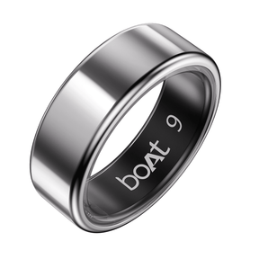 Smart Ring Active Plus | Smart Ring with Health Monitoring, Wireless Charging, Stainless Steel Build