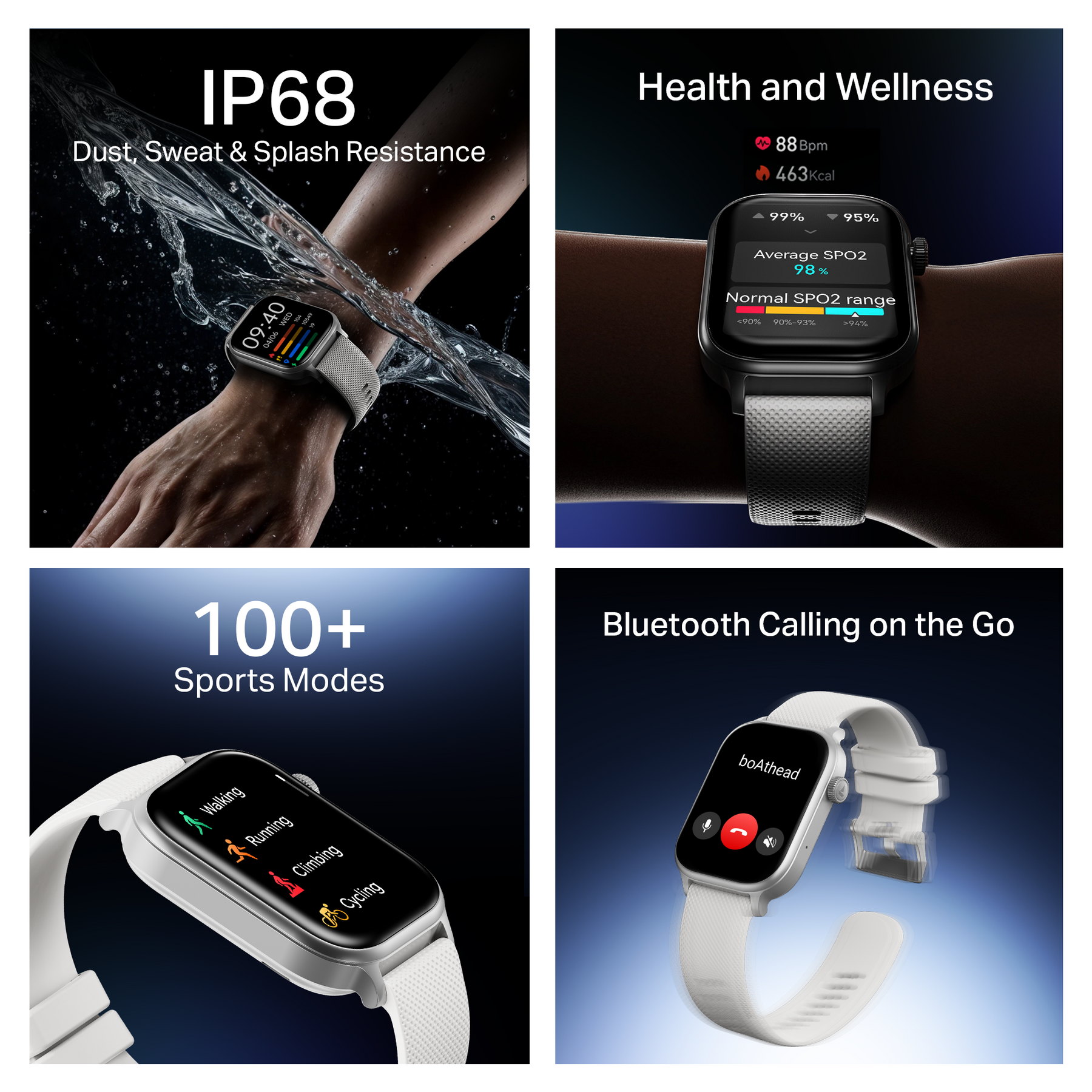 boAt Storm Infinity Plus | Power-Packed Smartwatch with HD Display & 20-Day Battery