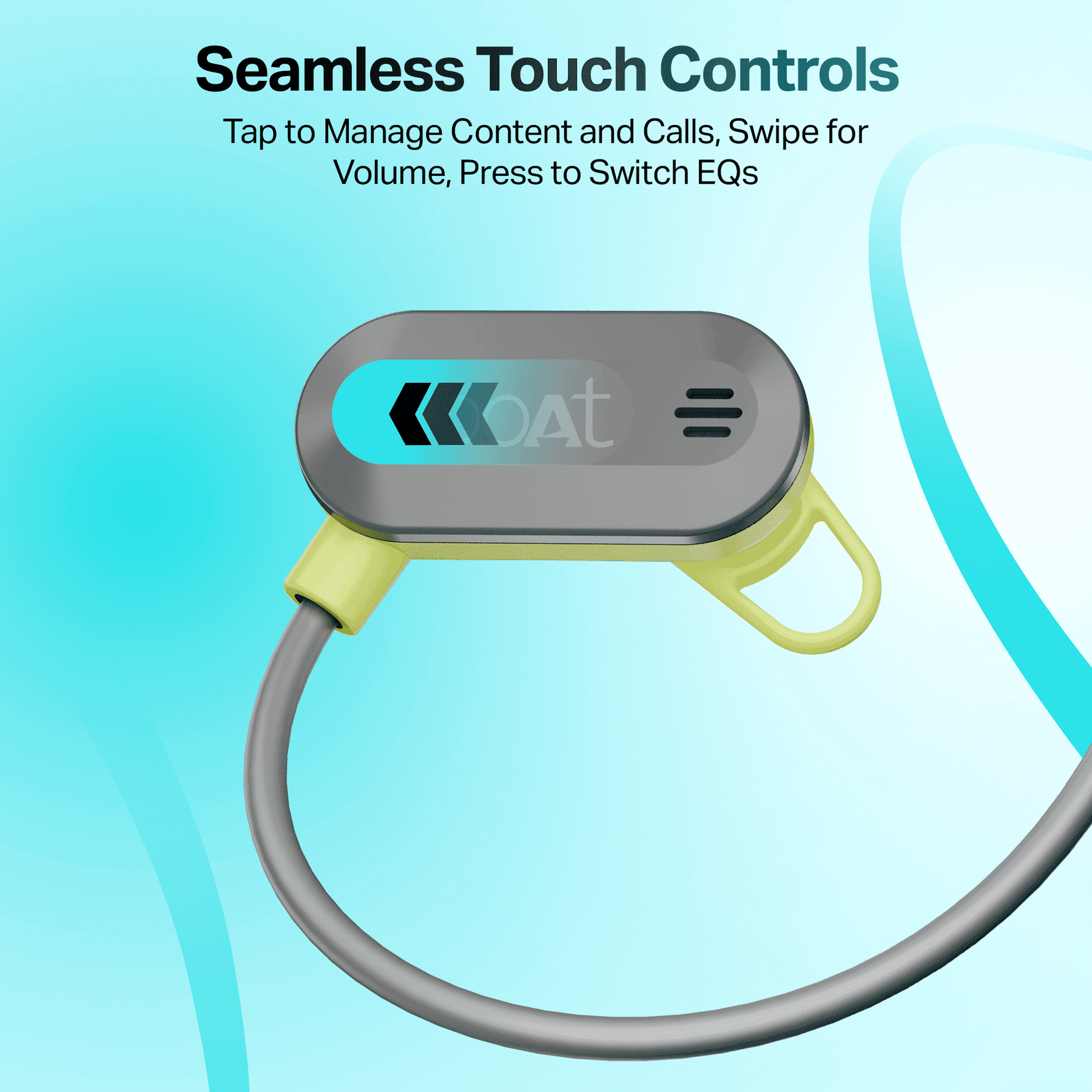 boAt Rockerz 261 Pro | Wireless Earphone with 15 Hours Playback, ASAP™ Charge, 14.8mm Drivers, Bluetooth v5.3, ENx™ Tech (Perfect for Outdoor Sports)