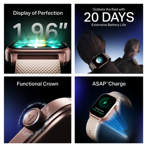 boAt Storm Infinity Plus | Power-Packed Smartwatch with HD Display & 20-Day Battery