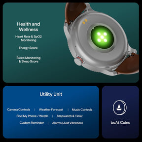 boAt Lunar Discovery | Premium Smartwatch with 1.39" Display, QR Code Hub, 700+ Active Modes, Crest Fitness Challenge