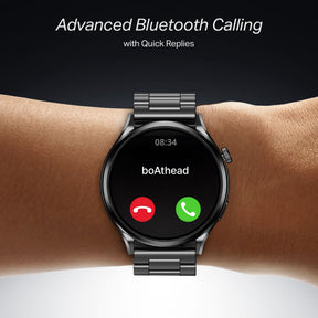 boAt Lunar Discovery Pro | Premium Smartwatch with 1.39" HD Display, Advanced BT Calling & Health Monitoring