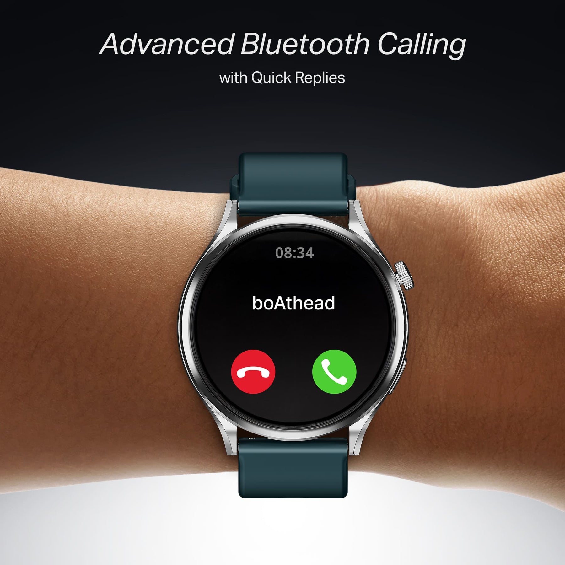 boAt Lunar Discovery Pro | Premium Smartwatch with 1.39" HD Display, Advanced BT Calling & Health Monitoring