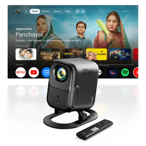 boAt Cinehead F1 | Full HD Smart Projector with Google TV & Up to 150” Big-Screen Viewing