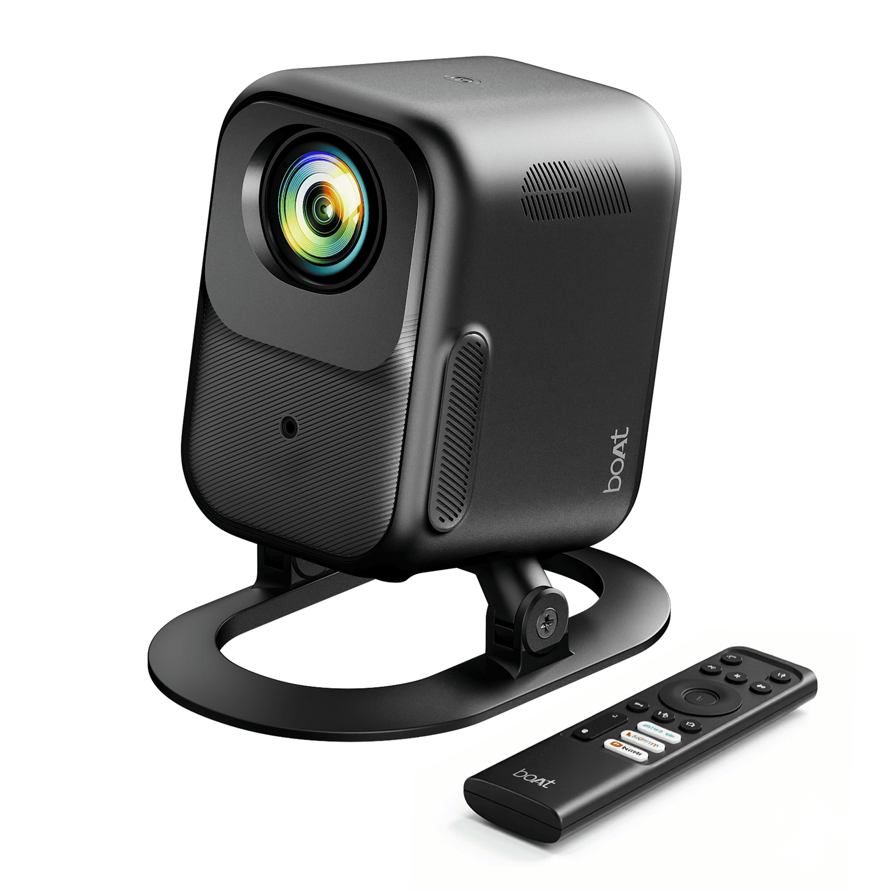 boAt Cinehead F1 | Full HD Smart Projector with Google TV & Up to 150” Big-Screen Viewing