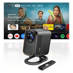 boAt Cinehead F1 Pro | Full HD Smart Projector with Google TV & Up to 150” Big-Screen Viewing