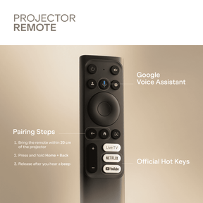 boAt Cinehead F1 Pro | Full HD Smart Projector with Google TV & Up to 150” Big-Screen Viewing