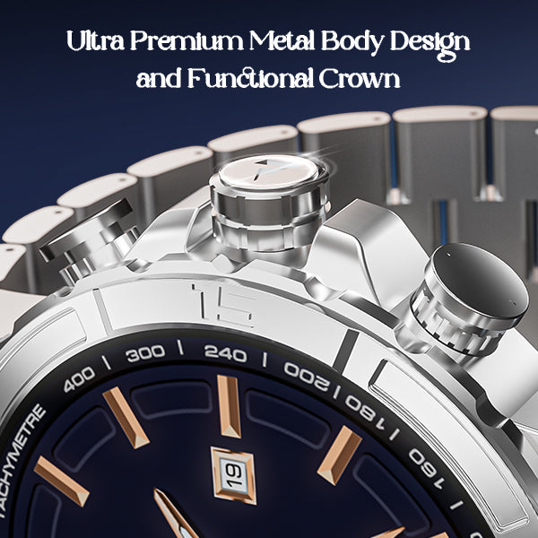 boAt Enigma X700 | Luxury Smartwatch with 1.52" AMOLED Display, 100+ Watch Faces, 100+ Sports Modes