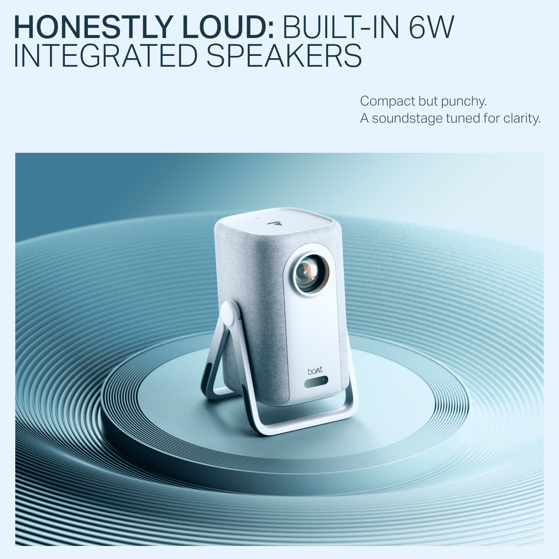 boAt Cinehead M1 | Full HD Smart Projector with 150