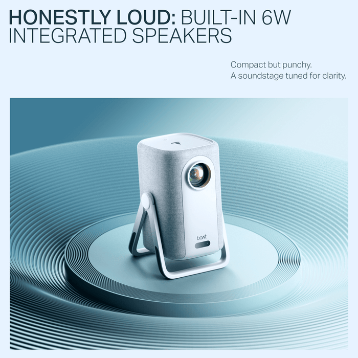 boAt Cinehead M1 | Full HD Smart Projector with 150