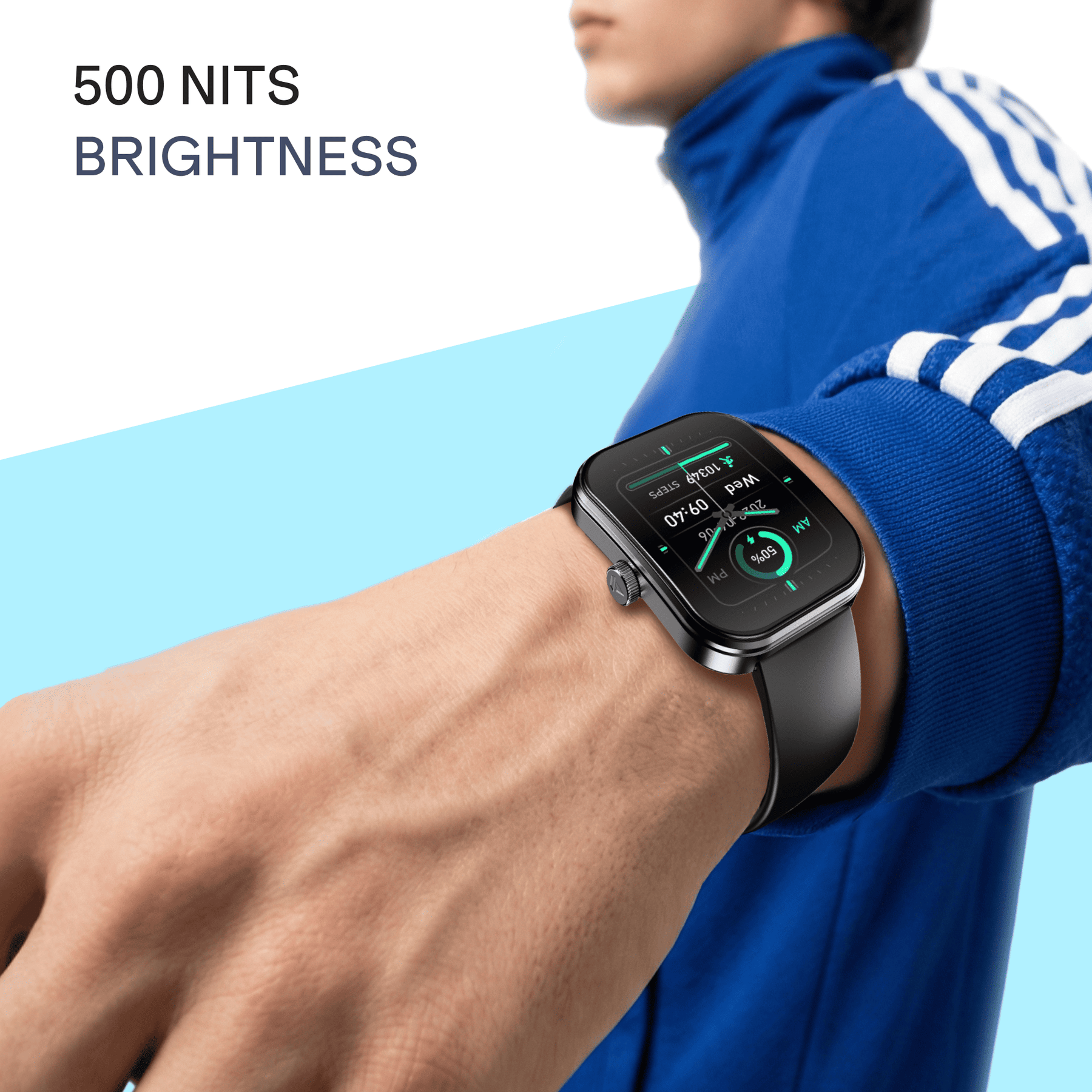 boAt Wave Sigma 3 Curv | Smartwatch with 2.01" Curved HD Display & Bluetooth Calling