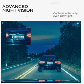 boAt HIVE Dashcam M1 | 2K QHD Dashcam with GPS, Voice Command & Wi-Fi