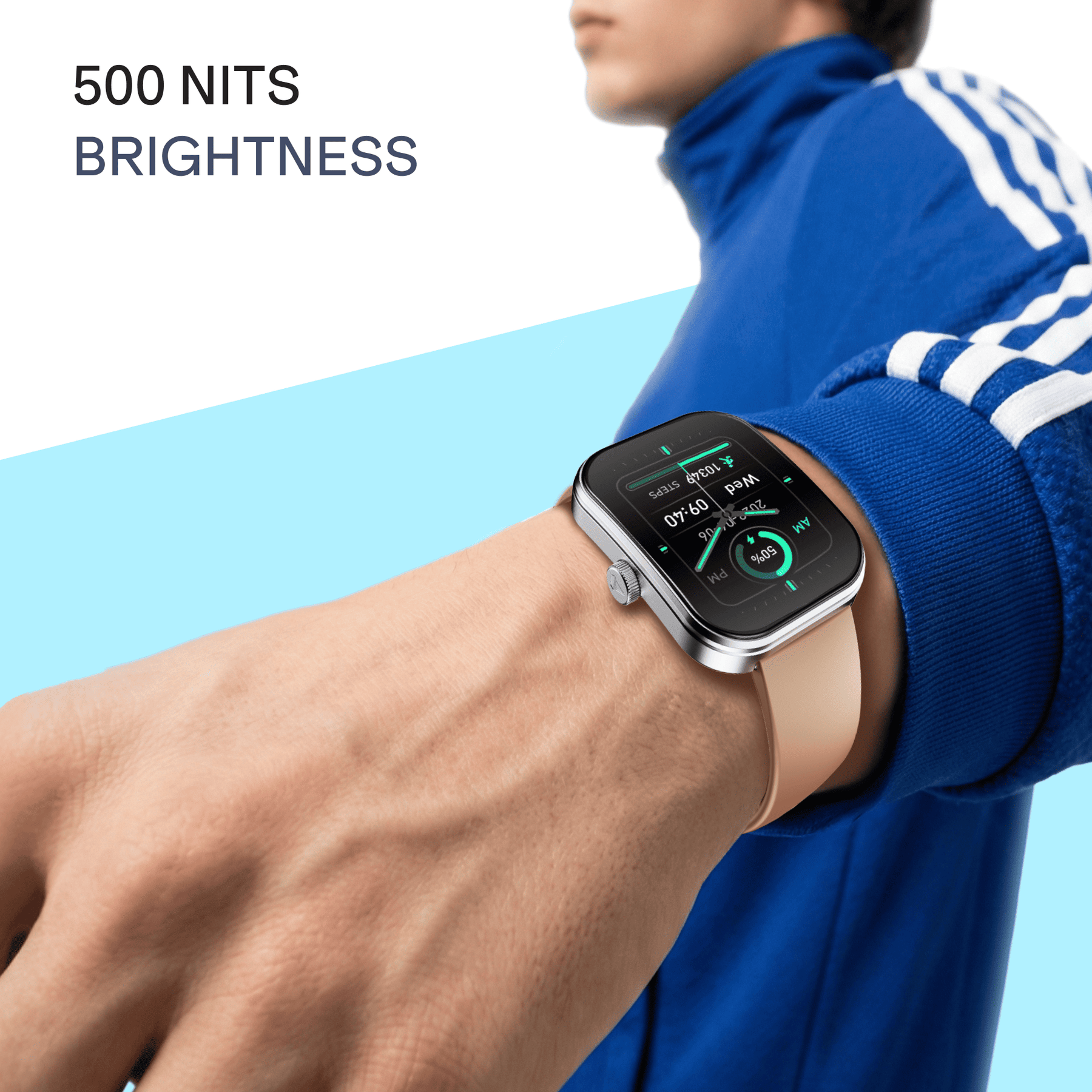 boAt Wave Sigma 3 Curv | Smartwatch with 2.01" Curved HD Display & Bluetooth Calling