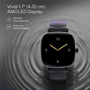 boAt Chrome Ivory | Smartwatch with 1.70" AMOLED Display, 1000 nits brightness & Female Wellness Tracking (Co-Designed with GIVA)