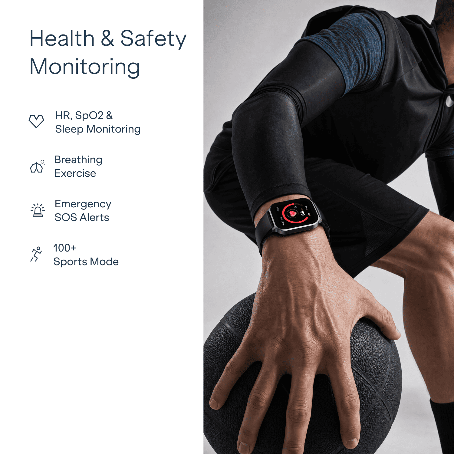 boAt Ultima Ember 2 | AMOLED Smartwatch with Bluetooth Calling, 100+ Sports Modes & SOS