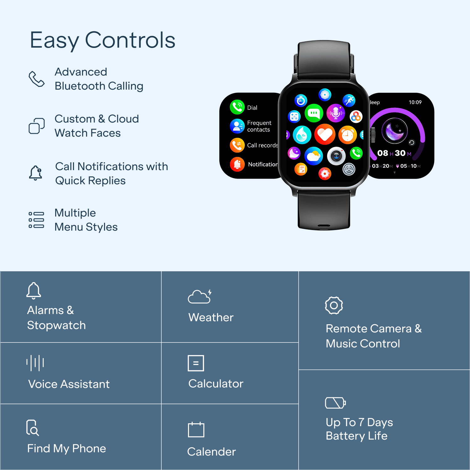 boAt Ultima Ember 2 | AMOLED Smartwatch with Bluetooth Calling, 100+ Sports Modes & SOS