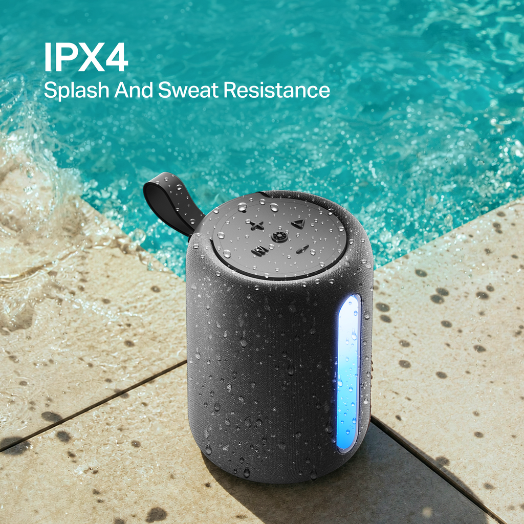 boAt Stone 120 Beige Bluetooth Speaker - Image 7