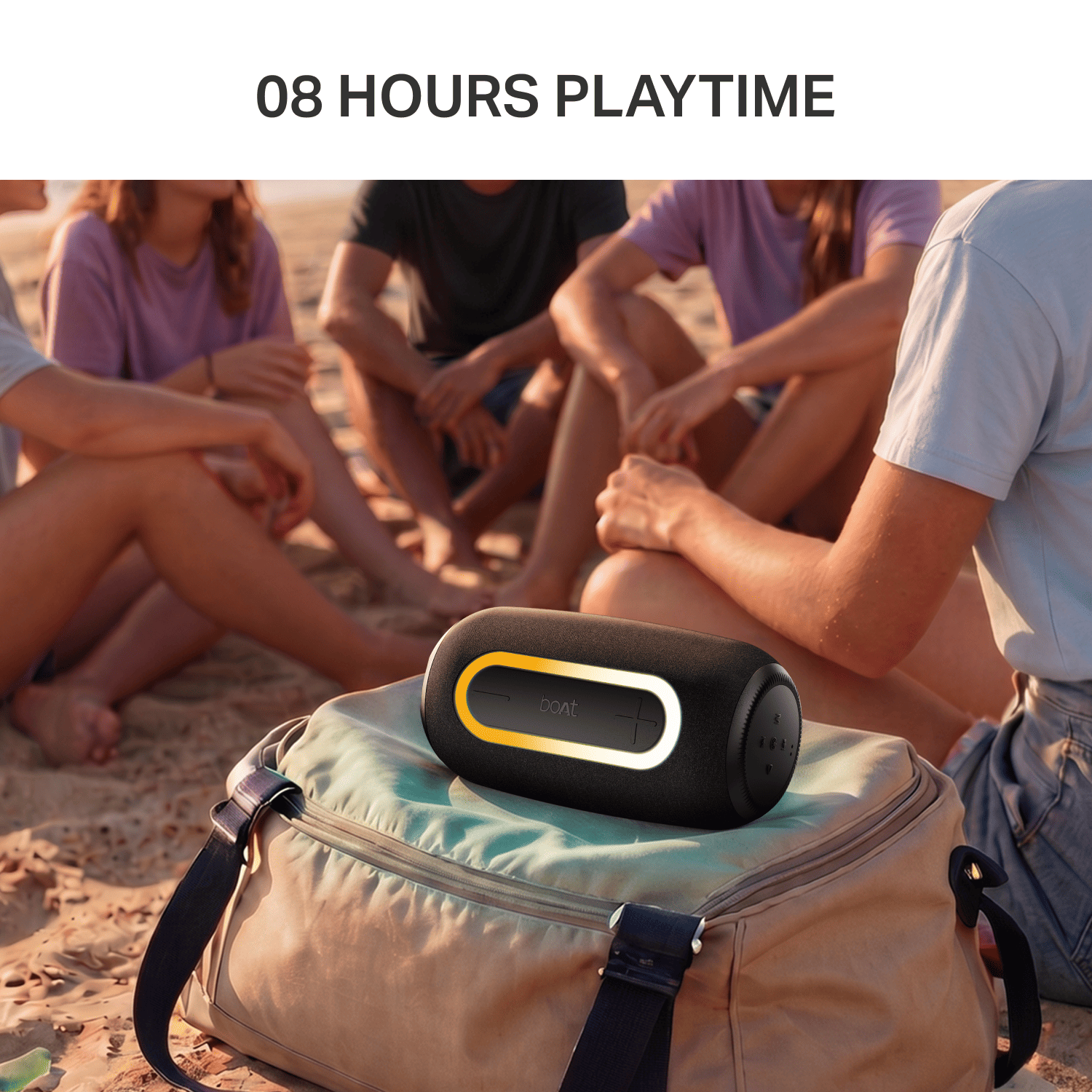 boAt Stone Nyx | 16W Bluetooth Speaker with TWS, RGB LED Lights & Up to 8H Playtime