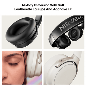 Nirvana Eutopia 2 ANC | Wireless Headphones with 45dB Adaptive Hybrid ANC & 80 Hours Playback